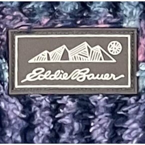 Eddie Bauer Kids Sherpa Fleece Hoodie Jacket L 14/16 Purple Full Zip - Picture 3 of 16